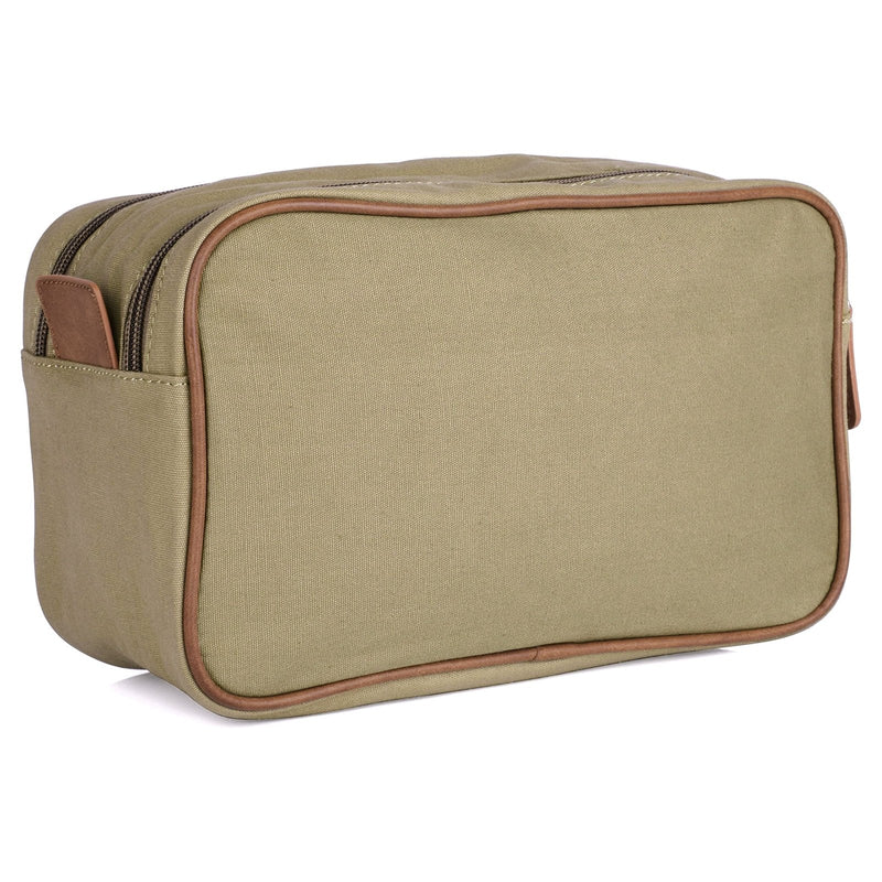 J. Buxton Expedition II Huntington Gear Double Zip Travel Kit Olive