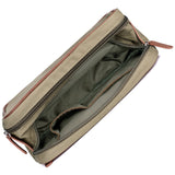 J. Buxton Expedition II Huntington Gear Double Zip Travel Kit Olive