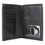 J. Buxton RFID Passport Wallet Black
