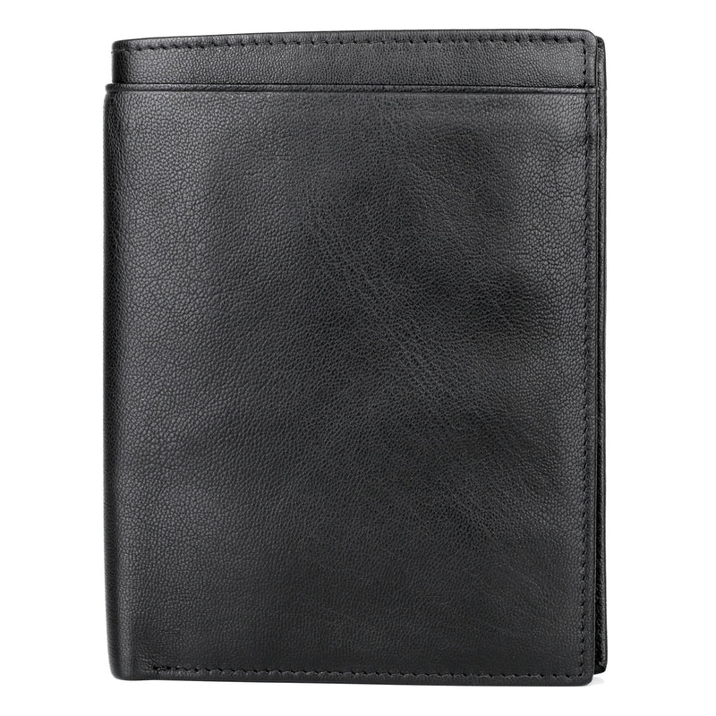 J. Buxton RFID Passport Wallet Black