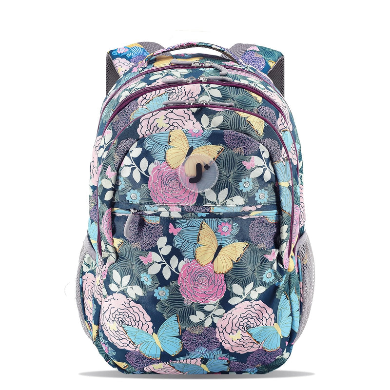 J World Cornelia Middle School Backpack for Girls. Laptop Bookbag for Women, Secret Garden