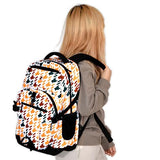 J World New York Atom Laptop Backpack – Ergonomic Backpack for School with Air Mesh Padded Shoulder Straps – 600D Polyester Work Backpack for Men and Women – Stylish Design (CAMO)