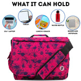 J World New York Thomas Laptop Messenger Bag for Women. Girls Computer Bookbag, Bellis