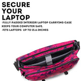 J World New York Thomas Laptop Messenger Bag for Women. Girls Computer Bookbag, Bellis