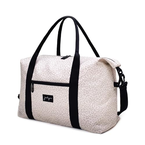 Jadyn Lola Travel Bag, Weekender/Overnight Duffel, Gym Tote Bag for Women, Men (Desert Leopard) | Backpacks4Less