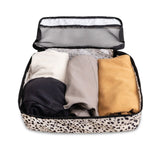 Jadyn Packing Cubes for Travel, 6 - Piece Large Packing Cube Organizer Set for Suitcase, Duffel Bag, Luggage, Multiple Sizes Travel Essentials (Cheetah Spot)