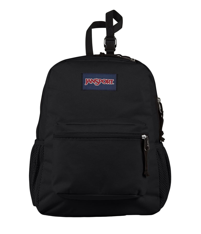 JanSport Central Adaptive Backpack – Wheelchair & Walker Compatible, Tuck - Away Shoulder Straps, Adjustable Backrest Loops & Anchor Straps, Iconic Design, Black