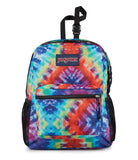 JanSport Central Adaptive Backpack – Wheelchair & Walker Compatible, Tuck - Away Shoulder Straps, Adjustable Backrest Loops & Anchor Straps, Iconic Design, Red/Multi Hippie Days