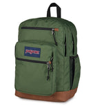JanSport Cool Backpack with 15 - inch Laptop Sleeve, Large Computer Bag Rucksack with 2 Compartments, Ergonomic Straps, Cargo Green
