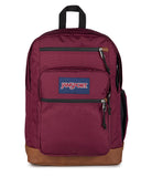 JanSport Cool Backpack with 15 - inch Laptop Sleeve, Large Computer Bag Rucksack with 2 Compartments, Ergonomic Straps, Cherry Lacquer
