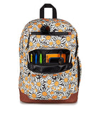 JanSport Cool Backpack with 15 - inch Laptop Sleeve, Large Computer Bag Rucksack with 2 Compartments, Ergonomic Straps, Daisy Dreamscape