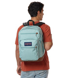JanSport Cool Backpack with 15 - inch Laptop Sleeve, Large Computer Bag Rucksack with 2 Compartments, Ergonomic Straps, Faded Sage