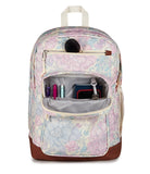 JanSport Cool Backpack with 15 - inch Laptop Sleeve, Large Computer Bag Rucksack with 2 Compartments, Ergonomic Straps, Faded Tapestry