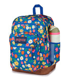 JanSport Cool Backpack with 15 - inch Laptop Sleeve, Large Computer Bag Rucksack with 2 Compartments, Ergonomic Straps, Flower Market