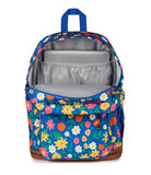 JanSport Cool Backpack with 15 - inch Laptop Sleeve, Large Computer Bag Rucksack with 2 Compartments, Ergonomic Straps, Flower Market