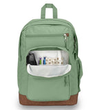 JanSport Cool Backpack, with 15 - inch Laptop Sleeve - Large Computer Bag Rucksack with 2 Compartments, Ergonomic Straps, Loden Frost