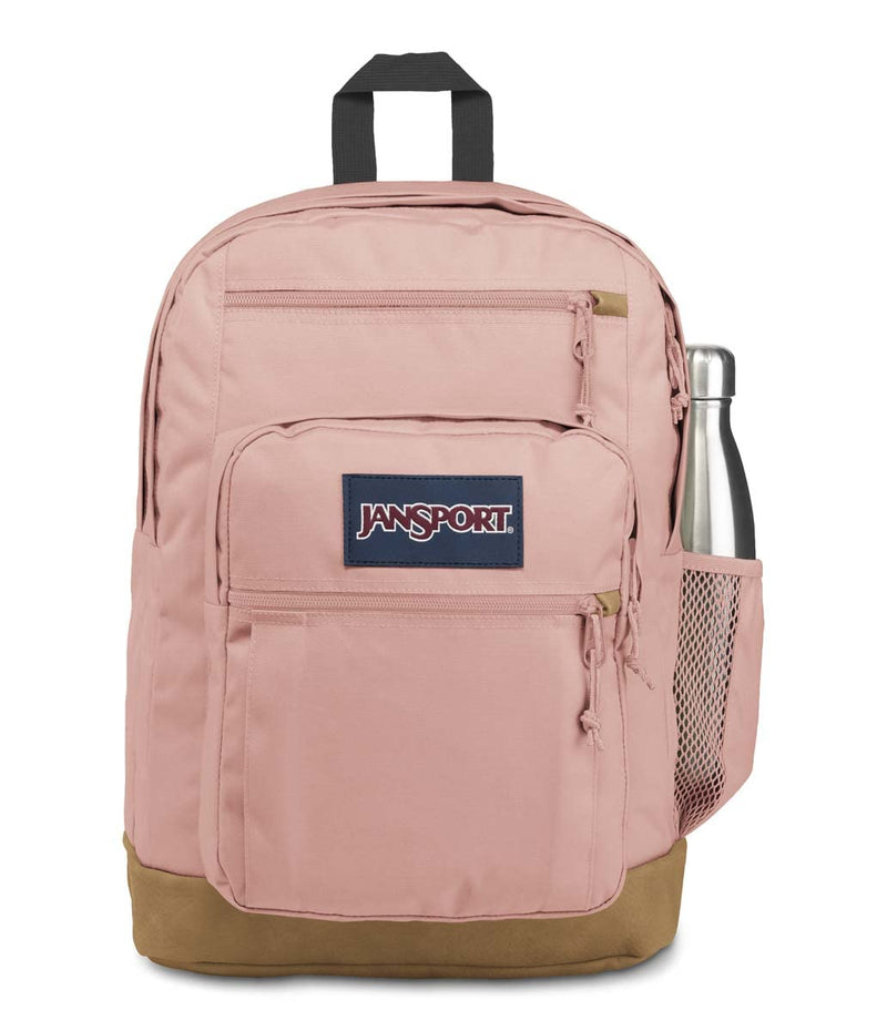 JanSport Cool Backpack, with 15 - inch Laptop Sleeve - Large Computer Bag Rucksack with 2 Compartments, Ergonomic Straps, Misty Rose