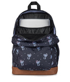 JanSport Cool Backpack with 15 - inch Laptop Sleeve, Large Computer Bag Rucksack with 2 Compartments, Ergonomic Straps, Pastel Petals - Black
