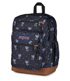 JanSport Cool Backpack with 15 - inch Laptop Sleeve, Large Computer Bag Rucksack with 2 Compartments, Ergonomic Straps, Pastel Petals - Black