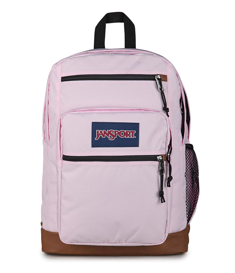 JanSport Cool Backpack with 15 - inch Laptop Sleeve, Large Computer Bag Rucksack with 2 Compartments, Ergonomic Straps, Pink Ice