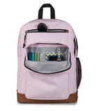 JanSport Cool Backpack with 15 - inch Laptop Sleeve, Large Computer Bag Rucksack with 2 Compartments, Ergonomic Straps, Pink Ice