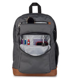 JanSport Cool Backpack with 15 - inch Laptop Sleeve, Large Computer Bag Rucksack with 2 Compartments, Ergonomic Straps, Smokey Grit