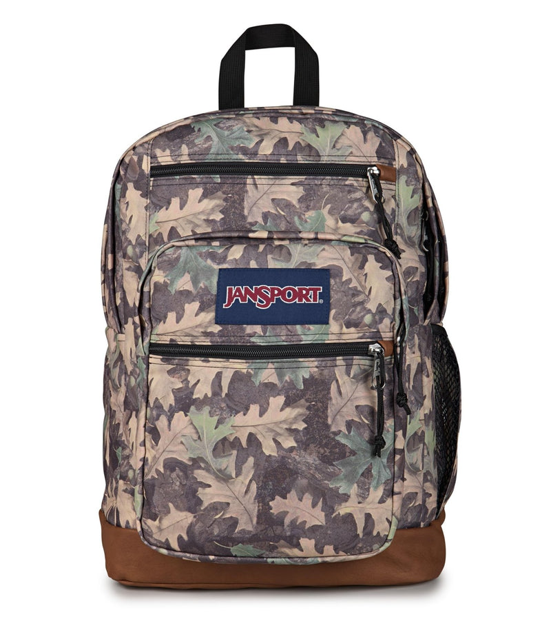 JanSport Cool Backpack with 15 - inch Laptop Sleeve, Large Computer Bag Rucksack with 2 Compartments, Ergonomic Straps, Woodland Camo