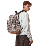JanSport Cool Backpack with 15 - inch Laptop Sleeve, Large Computer Bag Rucksack with 2 Compartments, Ergonomic Straps, Woodland Camo