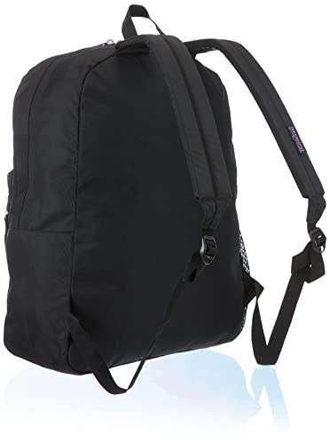 Jansport Cross Town 8 Bit Cherries Backpack, black, 42X14X32, Art Deco