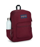 JanSport Cross Town Backpack 17" x 12.5" x 6" - Simple Bag for Everyone with 1 Main Compartment, Front Utility Pocket - Premium Class Accessories - Russet Red