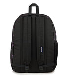 JanSport Cross Town Plus Backpack - Large Main Compartment, Side Water Bottle Pocket, 15-Inch Padded Laptop Sleeve - Bad Bows
