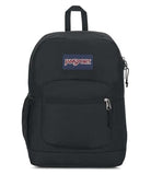 JanSport Cross Town Plus Backpack - Large Main Compartment, Side Water Bottle Pocket, 15-Inch Padded Laptop Sleeve - Black