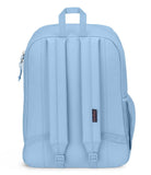 JanSport Cross Town Plus Backpack - Large Main Compartment, Side Water Bottle Pocket, 15 - Inch Padded Laptop Sleeve - Blue Dusk