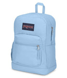 JanSport Cross Town Plus Backpack - Large Main Compartment, Side Water Bottle Pocket, 15 - Inch Padded Laptop Sleeve - Blue Dusk