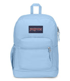 JanSport Cross Town Plus Backpack - Large Main Compartment, Side Water Bottle Pocket, 15 - Inch Padded Laptop Sleeve - Blue Dusk