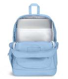 JanSport Cross Town Plus Backpack - Large Main Compartment, Side Water Bottle Pocket, 15 - Inch Padded Laptop Sleeve - Blue Dusk