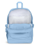 JanSport Cross Town Plus Backpack - Large Main Compartment, Side Water Bottle Pocket, 15 - Inch Padded Laptop Sleeve - Blue Dusk