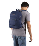 JanSport Cross Town Plus Backpack - Large Main Compartment, Side Water Bottle Pocket, 15 - Inch Padded Laptop Sleeve - Navy