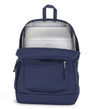 JanSport Cross Town Plus Backpack - Large Main Compartment, Side Water Bottle Pocket, 15 - Inch Padded Laptop Sleeve - Navy