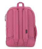 JanSport Cross Town Plus Remix Backpack - Padded Back Panel, Laptop Sleeve, and Front Pocket Organizer - Mauve Haze Corduroy