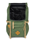 JanSport Hatchet Backpack – 15 - inch Padded Laptop Compartment, Dual Water Bottle Pockets, Side Compression Straps, Cargo Green