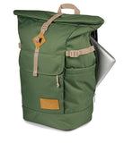 JanSport Hatchet Rolltop Backpack - 17 - inch Padded Laptop Sleeve, Spacious Main Compartment, Dual Water Bottle Pockets, Cargo Green