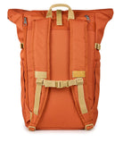 JanSport Hatchet Rolltop Backpack - 17 - inch Padded Laptop Sleeve, Spacious Main Compartment, Dual Water Bottle Pockets, Dune Red
