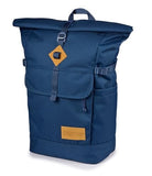 JanSport Hatchet Rolltop Backpack - 17 - inch Padded Laptop Sleeve, Spacious Main Compartment, Dual Water Bottle Pockets, Navy