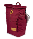 JanSport Hatchet Rolltop Backpack - 17 - inch Padded Laptop Sleeve, Spacious Main Compartment, Dual Water Bottle Pockets, Russet Red