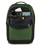 JanSport Inbound Pack – Large Main Compartment, Dual Water Bottle Pockets, and Dedicated 15 - Inch Padded Laptop Pocket, Cargo Green