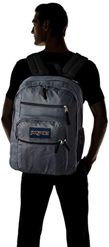 JanSport Laptop Backpack - Computer Bag with 2 Compartments, Ergonomic Shoulder Straps, 15” Laptop Sleeve, Haul Handle - Book Rucksack - Deep Grey