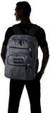 JanSport Laptop Backpack - Computer Bag with 2 Compartments, Ergonomic Shoulder Straps, 15” Laptop Sleeve, Haul Handle - Book Rucksack - Deep Grey