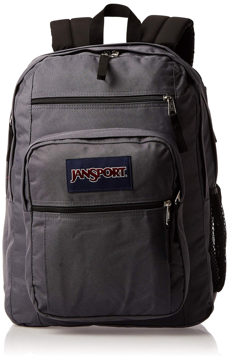 JanSport Laptop Backpack - Computer Bag with 2 Compartments, Ergonomic Shoulder Straps, 15” Laptop Sleeve, Haul Handle - Book Rucksack - Deep Grey