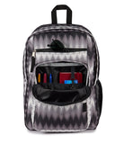 JanSport Laptop Backpack - Computer Bag with 2 Compartments, Ergonomic Shoulder Straps, 15” Laptop Sleeve, Haul Handle - Digi Tie Dye Black